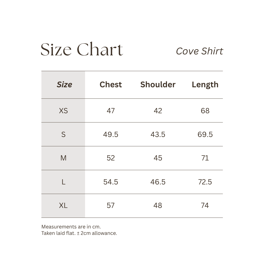 (Pre-Order) VINE Cove Shirt
