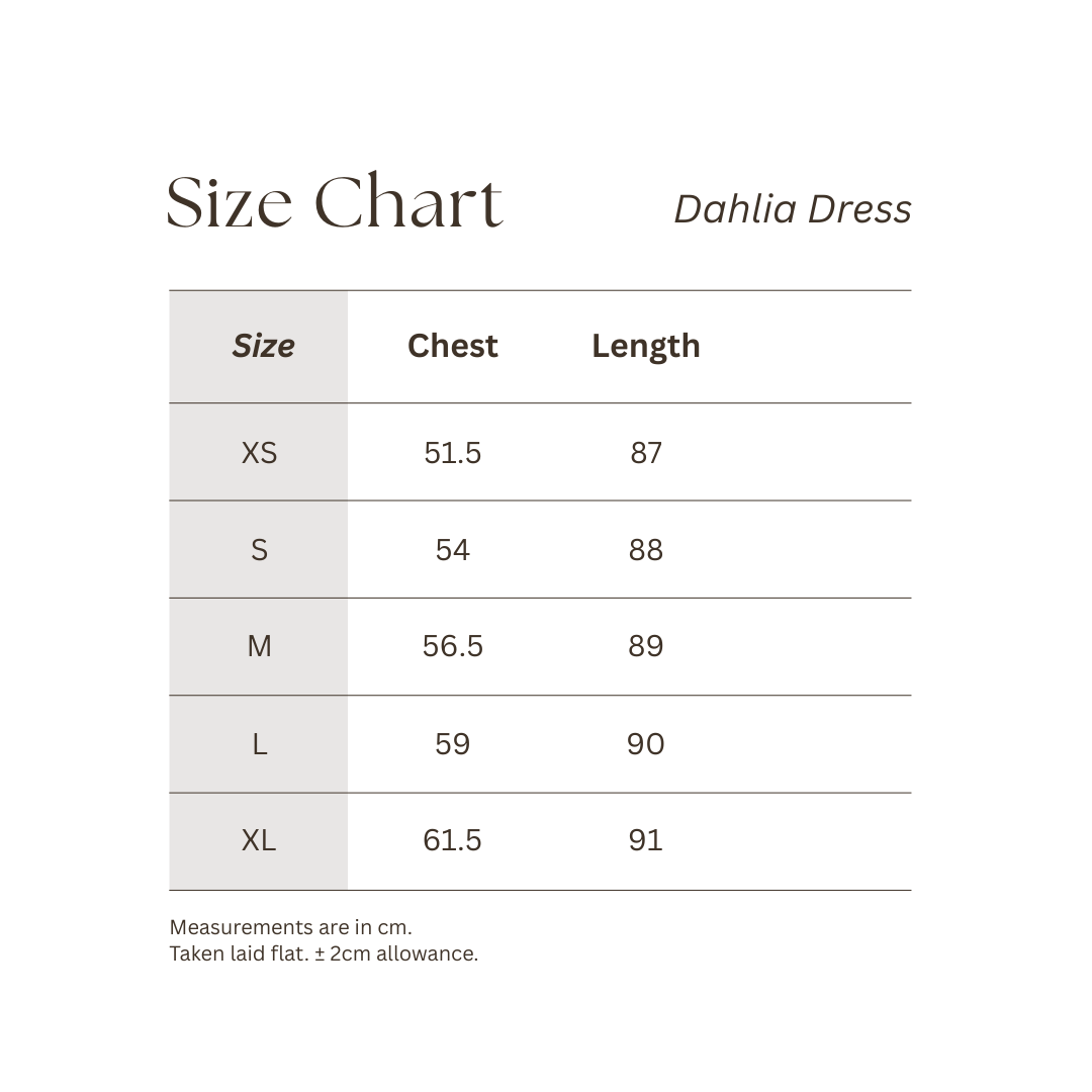 (Pre-Order) VINE Dahlia Dress